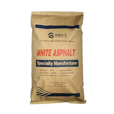 Powdwr Asphalt Gwyn ar gyfer Hylif Drilio